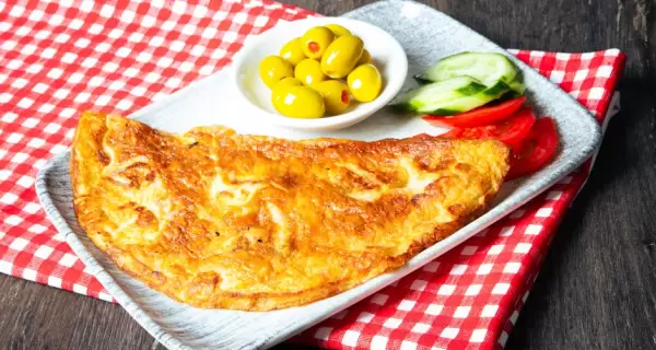 Omelette tierno y jugoso, listo en minutos