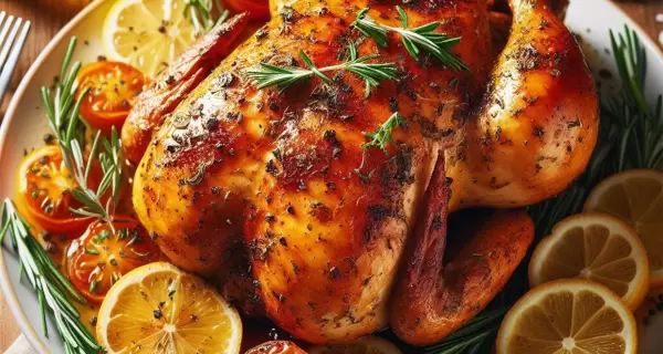 Pollo al lim�n, ideal para comidas frescas de verano.