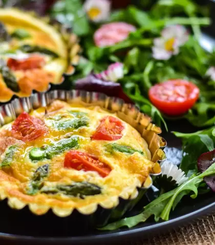 Tarta de verduras econ�mica y rendidora