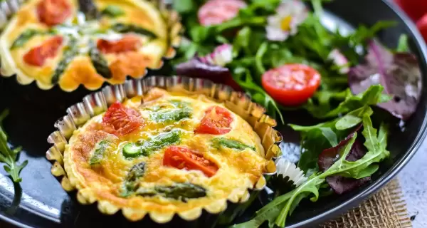 Tarta de verduras econ�mica y rendidora