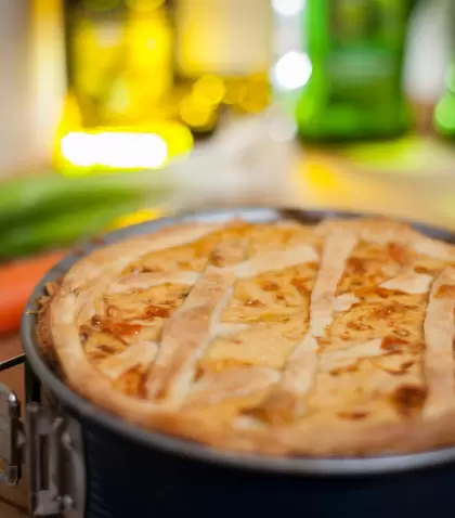 Tarta de at�n fresca y rendidora para el verano.