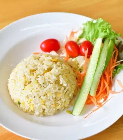 El arroz fr�o bien preparado es la base de una buena ensalada