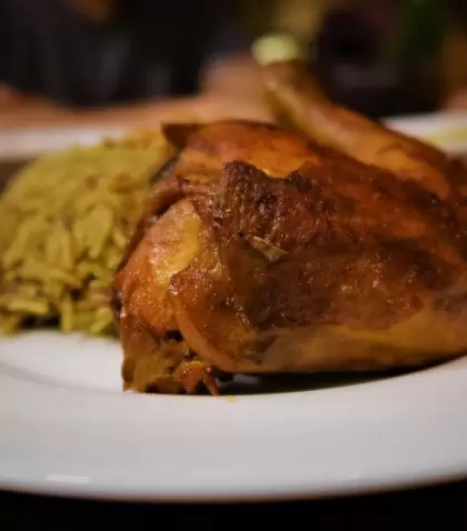 Pollo al horno r�pido, econ�mico y rendidor