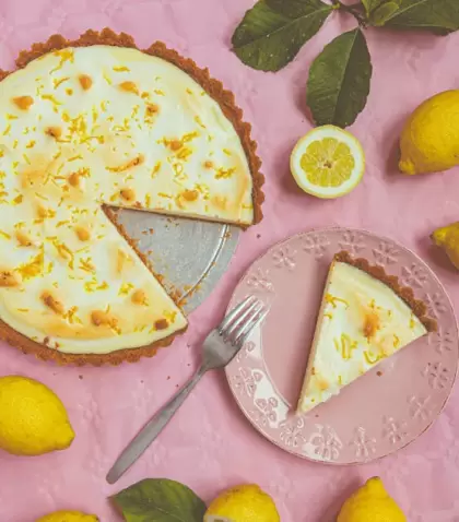 Lemon pie fresco, ideal para el verano
