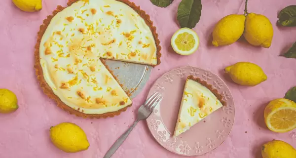 Lemon pie fresco, ideal para el verano