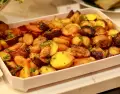 Papas al horno crocantes, una guarnici�n f�cil y perfecta para acompa�ar cualquier plato.