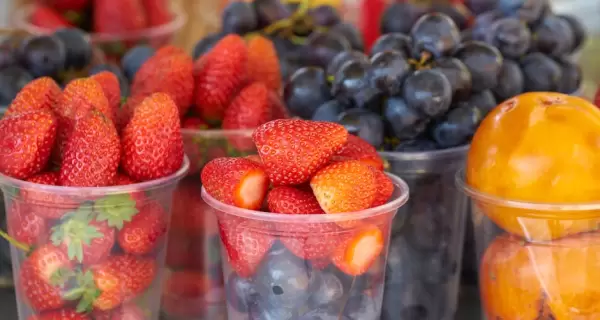 La fruta congelada se usa con criterio
