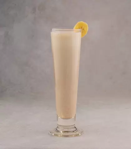 Licuado de banana simple y rendidor