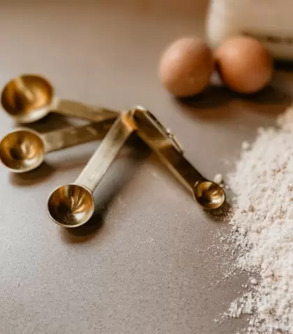 No todos los ingredientes pesan igual en una cucharada