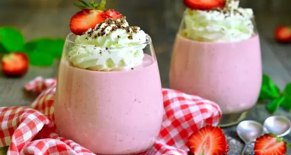 Mousse de Frutilla y Chocolate Blanco
