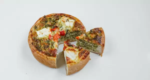 Tarta de zapallitos liviana y f�cil