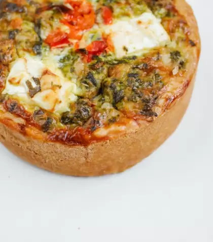 Tarta de verduras econ�mica para todos los d�as.