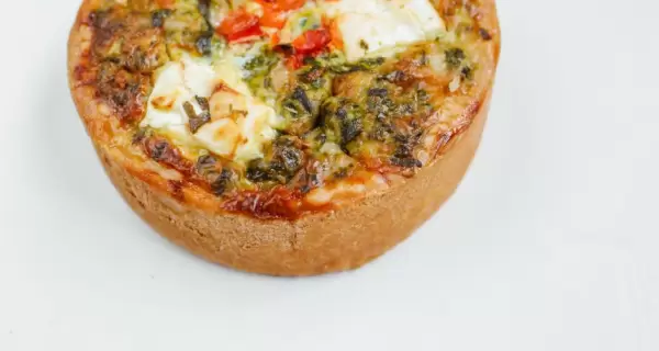 Tarta de verduras econ�mica para todos los d�as.