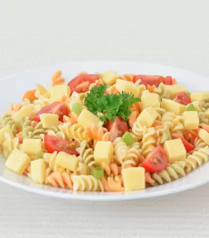 Pasta fr�a, simple y perfecta para el verano.
