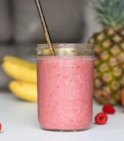 Licuado de frutas natural, r�pido y econ�mico