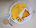 Omelette relleno y esponjoso con una t�cnica simple.