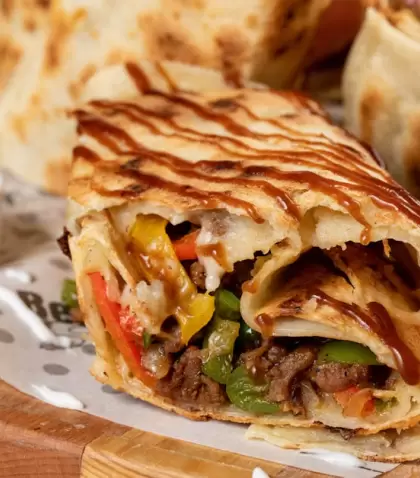 Wraps caseros r�pidos y frescos.