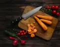 C�mo cortar verduras usando la t�cnica b�sica de cuchillo.