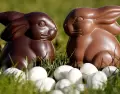 Postres de Pascuas f�ciles con mesa dulce de chocolate.