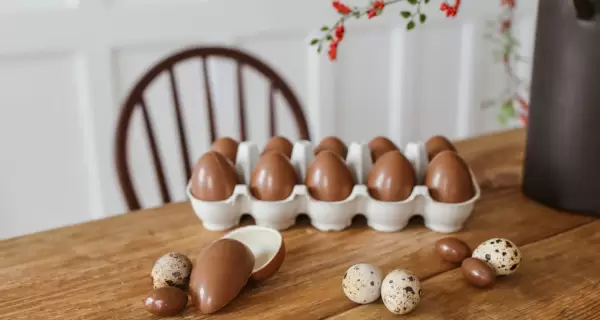 Con una t�cnica simple pod�s lograr huevos de chocolate firmes y brillantes.