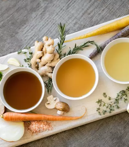 Sopa de verduras, una receta f�cil, econ�mica y muy vers�til.