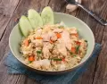 Arroz con pollo casero f�cil, econ�mico y rendidor.