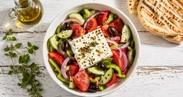 Ensalada Griega Clasica Mediterranea