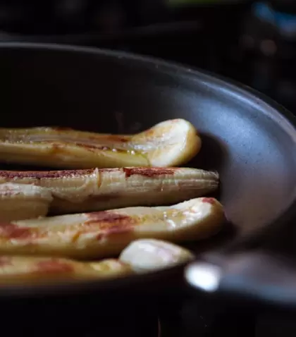 Recetas simples de postres con banana.