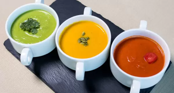 Las sopas reconfortan ante d�as fr�os.