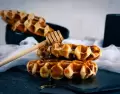 Waffles ic�nicos de la serie Stranger Things.