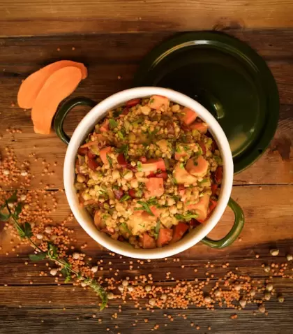 Las lentejas mejoran much�simo cuando se cocinan sin apuro.