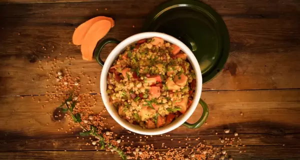 Las lentejas mejoran much�simo cuando se cocinan sin apuro.