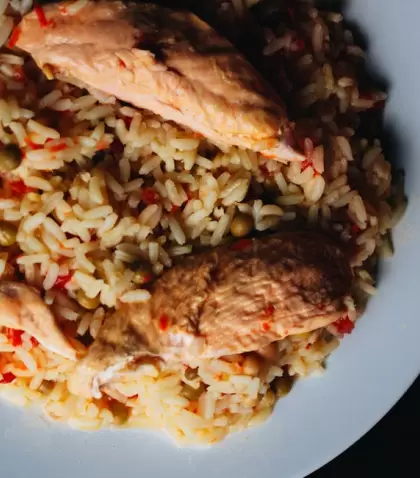 Detalles y secretos para freezar el arroz con pollo.