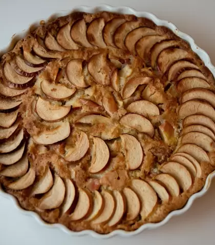 La tarta de manzana casera es una opci�n ideal para las meriendas de invierno.