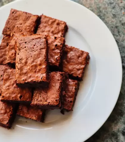 El brownie parece sofisticado pero es una de las recetas m�s f�ciles de hacer.
