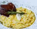 El risotto es una comida reconfortante para noches fr�as.