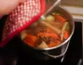 El fondo casero es una de las bases m�s �tiles de la cocina.