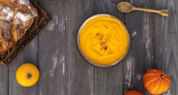 La calabaza al horno da un pastel m�s firme, m�s sabroso y menos aguado.