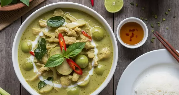 Una sopa cremosa, perfumada y distinta.