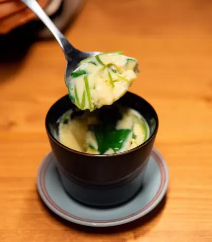 El encanto del chawanmushi est� en su textura.