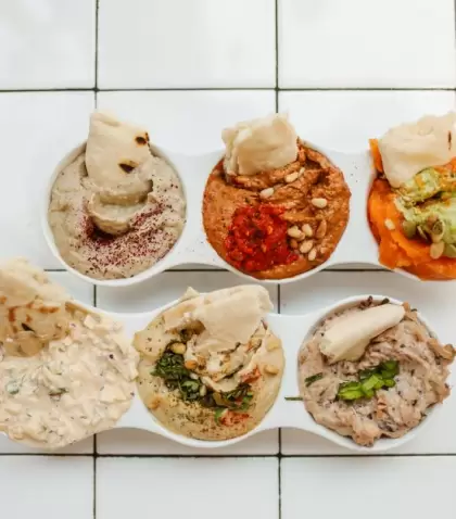Dips ideales para una juntada con amigos.