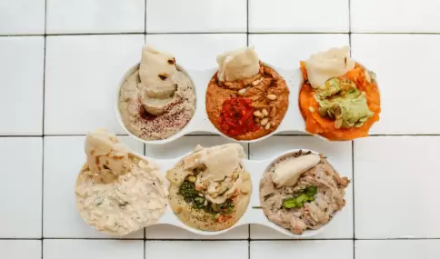 Dips ideales para una juntada con amigos.